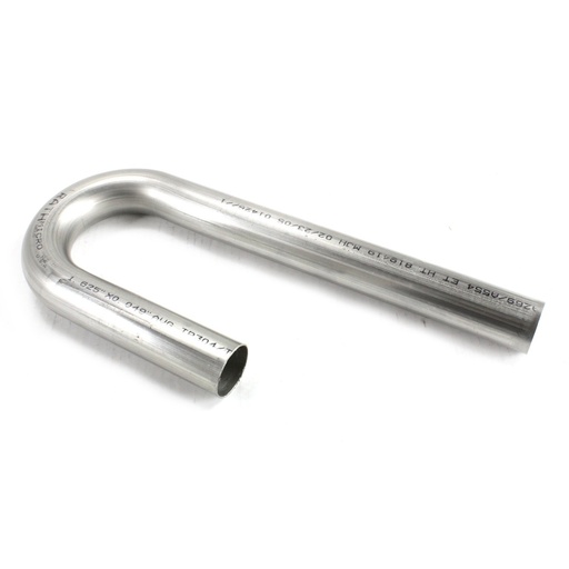 [PTE-H6901] Patriot Exhaust H6901: Stainless Steel J-Bend Exhaust Tubing 18 Gauge