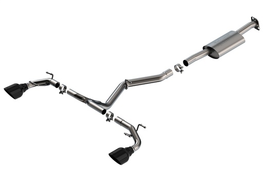 [BOR-140909BC] Borla 140909BC: 140909BC S-Type Cat-Back Exhaust System Fits Select Subaru BRZ, Toyota GR86 2.4L 4 Cyl.