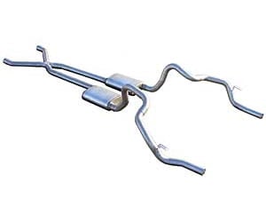 [PYE-SGF13R] Pypes Performance Exhaust SGF13R: Race-Pro Crossmember-Back Exhaust System 1970-81 GM F-Body