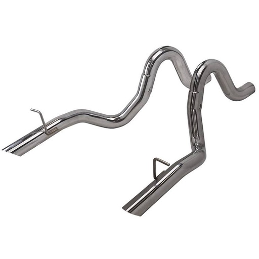 [PYE-TFM15] Pypes Performance Exhaust TFM15: Muffler Tailpipe Kit 1986-1993 Ford Mustang - 5.0L