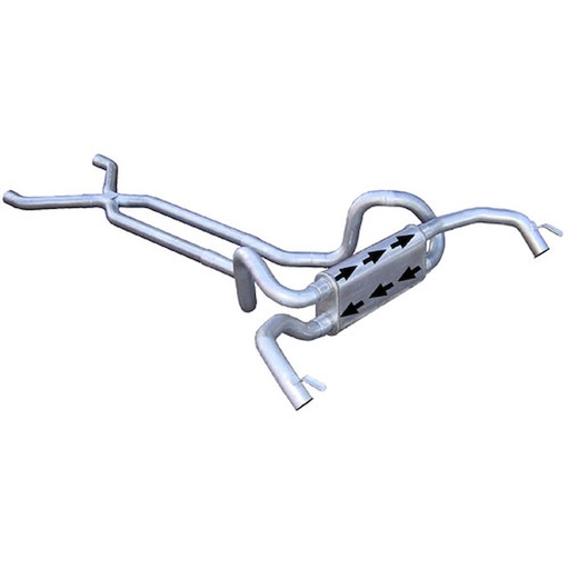 [PYE-SGF70] Pypes Performance Exhaust SGF70: SGF70 Race-Pro Crossmember-Back Exhaust System for 1967-1981 GM F-Body