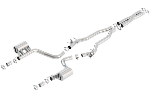[BOR-140648] Borla 140648: Cat-Back Exhaust System 2015-18 Challenger SRT Hellcat 6.2L