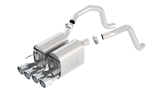 [BOR-11816] Borla 11816: Axle-Back Exhaust System 2005-2008 Corvette C6 6.0/6.2L