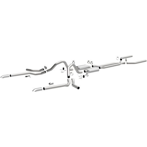 [MPE-15165] Magnaflow 15165: 15165 Street Series Crossmember-Back Performance Exhaust System for 1965-1969 Chevrolet Impala