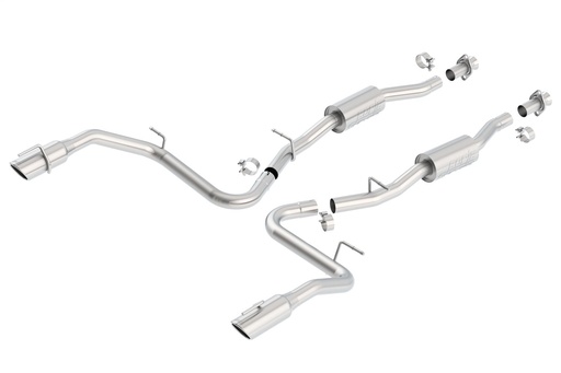 [BOR-140052] Borla 140052: Cat-Back Exhaust System 1999-04 Mustang Cobra 4.6L/5.4L Supercharged V8