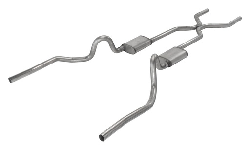[PYE-SGA40S] Pypes Performance Exhaust SGA40S: 64-72 A BODY 2.5IN H-BOMB
