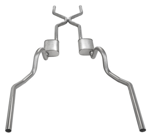 [PYE-SGA43] Pypes Performance Exhaust SGA43: 64-72 3IN A BODY H-BOMB