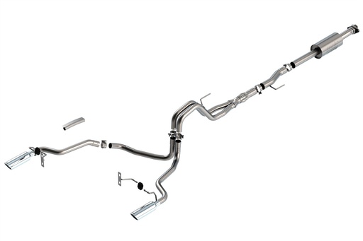 [BOR-140867] Borla 140867: 140867 ATAK Cat-Back Exhaust System Fits Select Ford F-150 5.0L V8