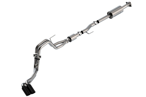 [BOR-140874BC] Borla 140874BC: 140874BC S-Type Cat-Back Exhaust System Fits Select Ford F-150 5.0L V8