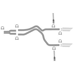 [SUM-680016] Summit Racing™ Deep-Tone Dual Exhaust Systems