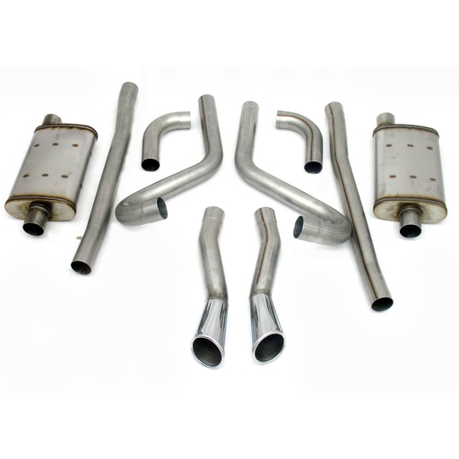 [JBA-40-2653] JBA 40-2653: Exhaust System 1965-1966 Mustang V8