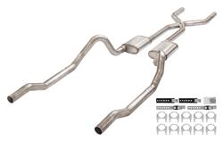 [PYE-SMB13] Pypes Performance Exhaust SMB13: 65-70 MOPAR X PIPE NO MFL