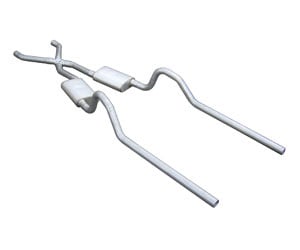 [PYE-SMB10S33] Pypes Performance Exhaust SMB10S33: Street-Pro Crossmember-Back Exhaust System 1966-74 Mopar B-Body