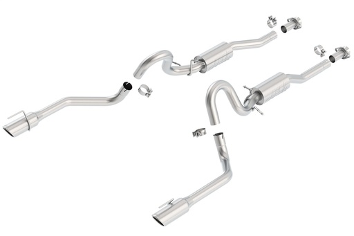 [BOR-140067] Borla 140067: Cat-Back Exhaust System 1999-04 Mustang GT 4.6L V8