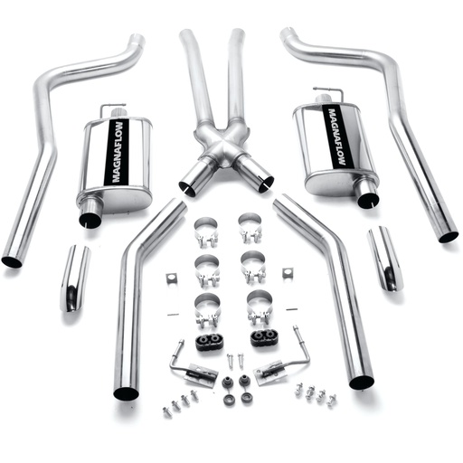 [MPE-15851] Magnaflow 15851: 15851 Street Series Crossmember-Back Performance Exhaust System Fits Select Dodge, Plymouth Models