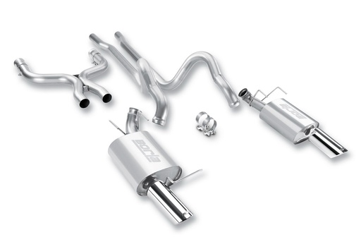 [BOR-140372] Borla 140372: Cat-Back Exhaust System 2011-12 Mustang GT 5.0L V8