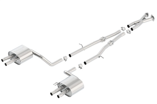 [BOR-140736] Borla 140736: 140736 S-Type Cat-Back Exhaust System for 2018–2021 Kia Stinger GT 3.3L V6 Turbo