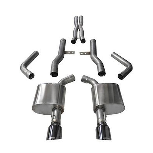 [CSE-14996BLK] Corsa 14996BLK: Xtreme Cat-Back Exhaust System 2015-2018 Dodge Charger SRT, RT SCAT PACK & Hellcat 6.4L