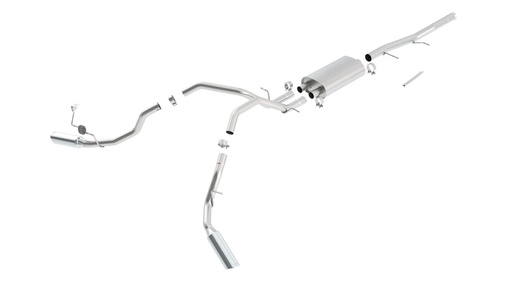 [BOR-140341] Borla 140341: Cat-Back Exhaust System 2009-2013 Silverado/Sierra 1500 4.8/5.3/6.0L