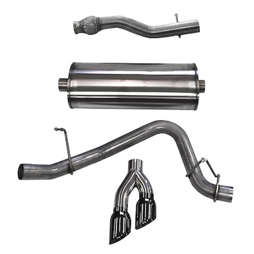 [CSE-14748BLK] Corsa 14748BLK: Sport Cat-Back Exhaust System 2015-2018 Chevy Suburban/GMC Yukon XL 5.3L