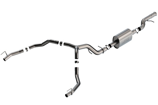 [BOR-140890] Borla 140890: 140890 S-Type Cat-Back Exhaust System Fits Select Cadillac Escalade 6.2L V8 Engine