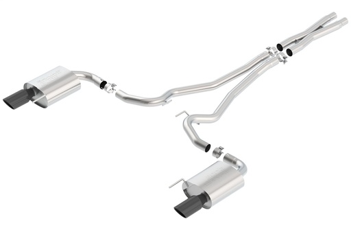 [BOR-140590BC] Borla 140590BC: Cat-Back Exhaust System 2015-17 Ford Mustang GT 5.0L