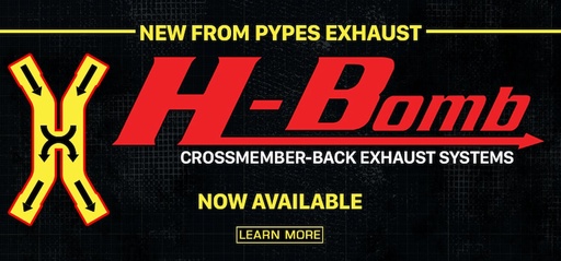 [PYE-SGA43V] Pypes Performance Exhaust SGA43V: 64-72 A BODY 3IN H-BOMB