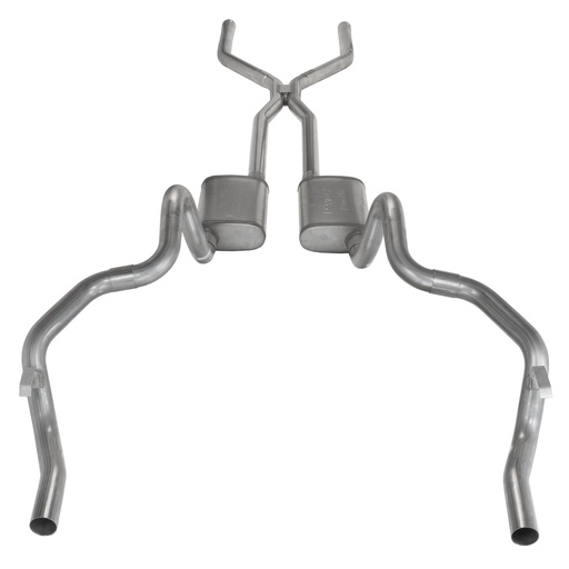 [PYE-SGF41S] Pypes Performance Exhaust SGF41S: 70-74 X-F 2.5IN H-BOMB