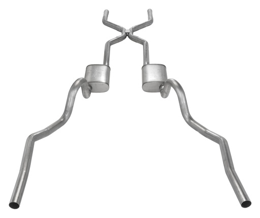 [PYE-SGA42S] Pypes Performance Exhaust SGA42S: 68-72 VALANCE EXIT 2.5IN