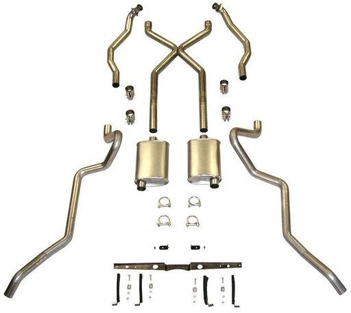 [SSH-63084] Shafers Classic Reproductions 63084: 63084 1955-1957 Chevrolet Full-Size Exhaust System