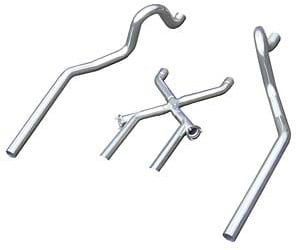 [PYE-SGA14] Pypes Performance Exhaust SGA14: No-Muffler Exhaust System 1964-72 GM A-Body