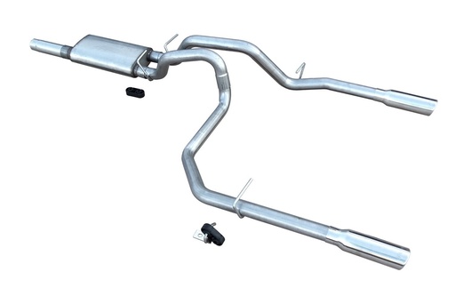 [PYE-SGT29V] Pypes Performance Exhaust SGT29V: Violator Cat-Back Exhaust System 2010-17 GM 1500 Series