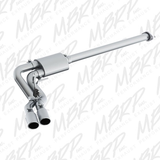 [MBR-S5260AL] MBRP S5260AL: Installer Series Exhaust System 2015-2016 Ford F150 2.7L/3.5L/5.0L