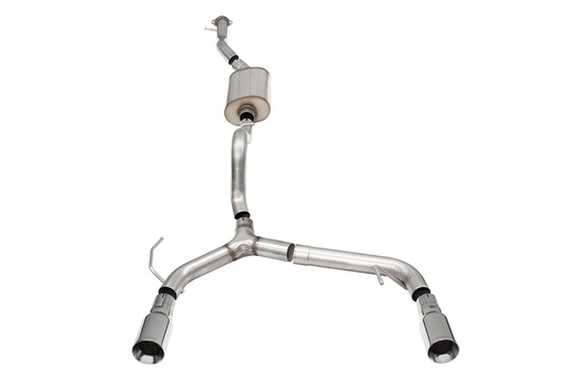 [CSE-21206] Corsa 21206: CAT BACK BRONCO DUAL EXIT