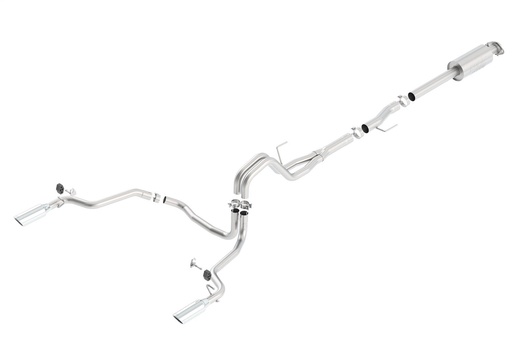 [BOR-140616] Borla 140616: Cat-Back Exhaust System 2015-2020 F-150 3.5L EcoBoost/5.0L V8