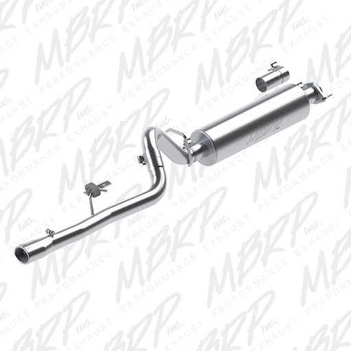 [MBR-S5534AL] MBRP S5534AL: Installer Series Exhaust System 1986-2001 Jeep Cherokee 2.5L/4.0L