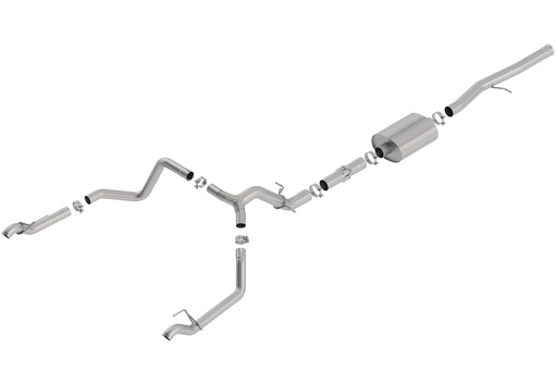 [BOR-140775] Borla 140775: 140775 S-Type Cat-Back Exhaust System for 2015–2017 Volkswagen GTI MK7 2.0L 4 Cyl.