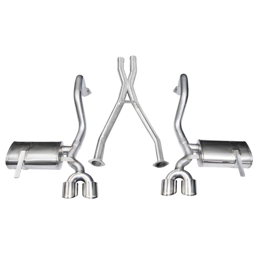 [CSE-14962] Corsa 14962: Xtreme Cat-Back Exhaust System 1997-2004 Chevy Corvette C5 & Z06 5.7L