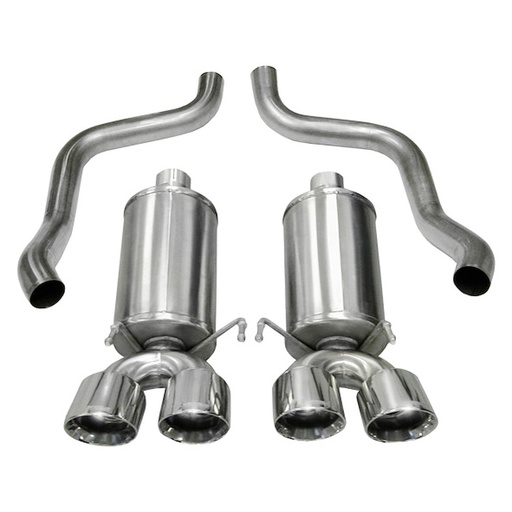 [CSE-14469] Corsa 14469: Xtreme Axle-Back Exhaust System 2005-2008 Chevy Corvette C6 6.0L/6.2L