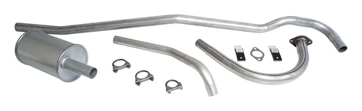 [CWA-641878K] Crown Automotive 641878K: 641878K Exhaust Kit for Select 1946-1971 Jeep CJ2A, CJ3A, CJ3B & CJ5 w/134 cu. in. 4 cyl. Engine