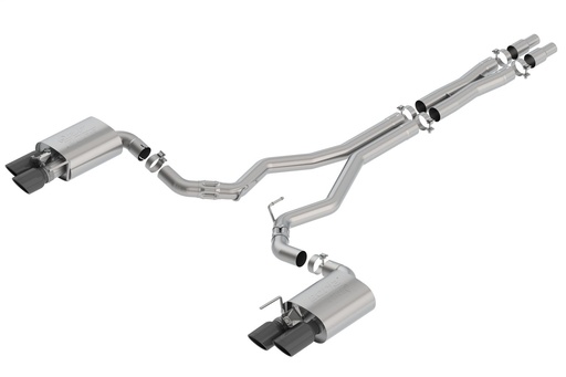[BOR-140743BC] Borla 140743BC: Cat-Back Exhaust System With ATAK Mufflers for 2018-2019 Mustang GT 5.0L