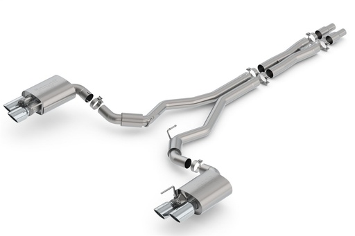 [BOR-140742] Borla 140742: Cat-Back Exhaust System With S-Type Mufflers for 2018-2019 Mustang GT 5.0L