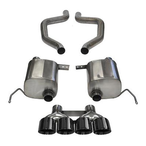 [CSE-14766BLK] Corsa 14766BLK: Xtreme Axle-Back Exhaust System 2015-2019 Chevy Corvette C7 Z06 & Grand Sport 6.2L
