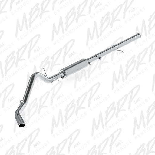 [MBR-S5086AL] MBRP S5086AL: Installer Series Exhaust System 2014-2016 GM Silverado/Sierra 1500
