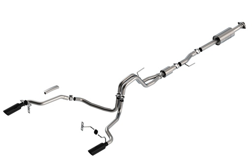 [BOR-140866BC] Borla 140866BC: 140866BC S-Type Cat-Back Exhaust System Fits Select Ford F-150 5.0L V8