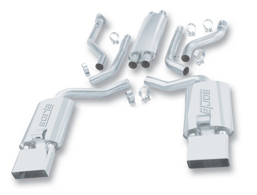 [BOR-14385] Borla 14385: 14385 S-Type Cat-Back Exhaust System for 1992–1996 Chevrolet Corvette C4 5.7L LT-1 and LT-4 V8