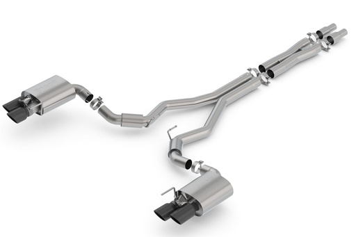 [BOR-140742BC] Borla 140742BC: Cat-Back Exhaust System With S-Type Mufflers for 2018-2019 Mustang GT 5.0L