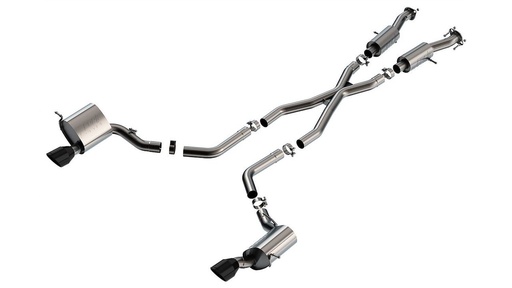 [BOR-140632CB] Borla 140632CB: Cat-Back Exhaust System for Select Late-Model Jeep Grand Cherokee SRT 6.4L [S-Type]