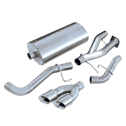 [CSE-14220] Corsa 14220: Sport Cat-Back Exhaust System 2002-2006 Cadillac Escalade 6.0L