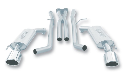 [BOR-140165] Borla 140165: Cat-Back Exhaust System 2005-06 Pontiac GTO 6.0L
